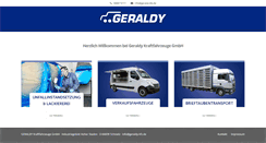 Desktop Screenshot of geraldy-kfz.de
